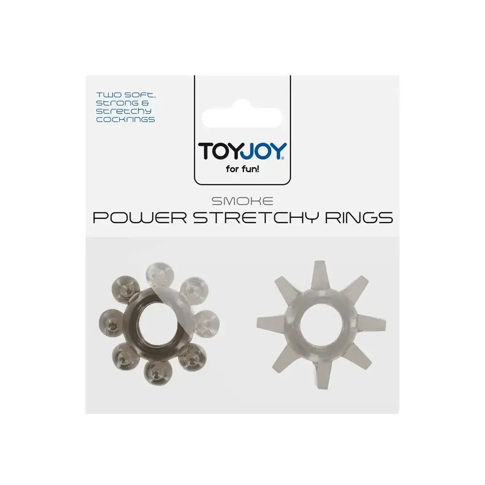 Toyjoy Jelly Grey Power Stretchy Cock Ring