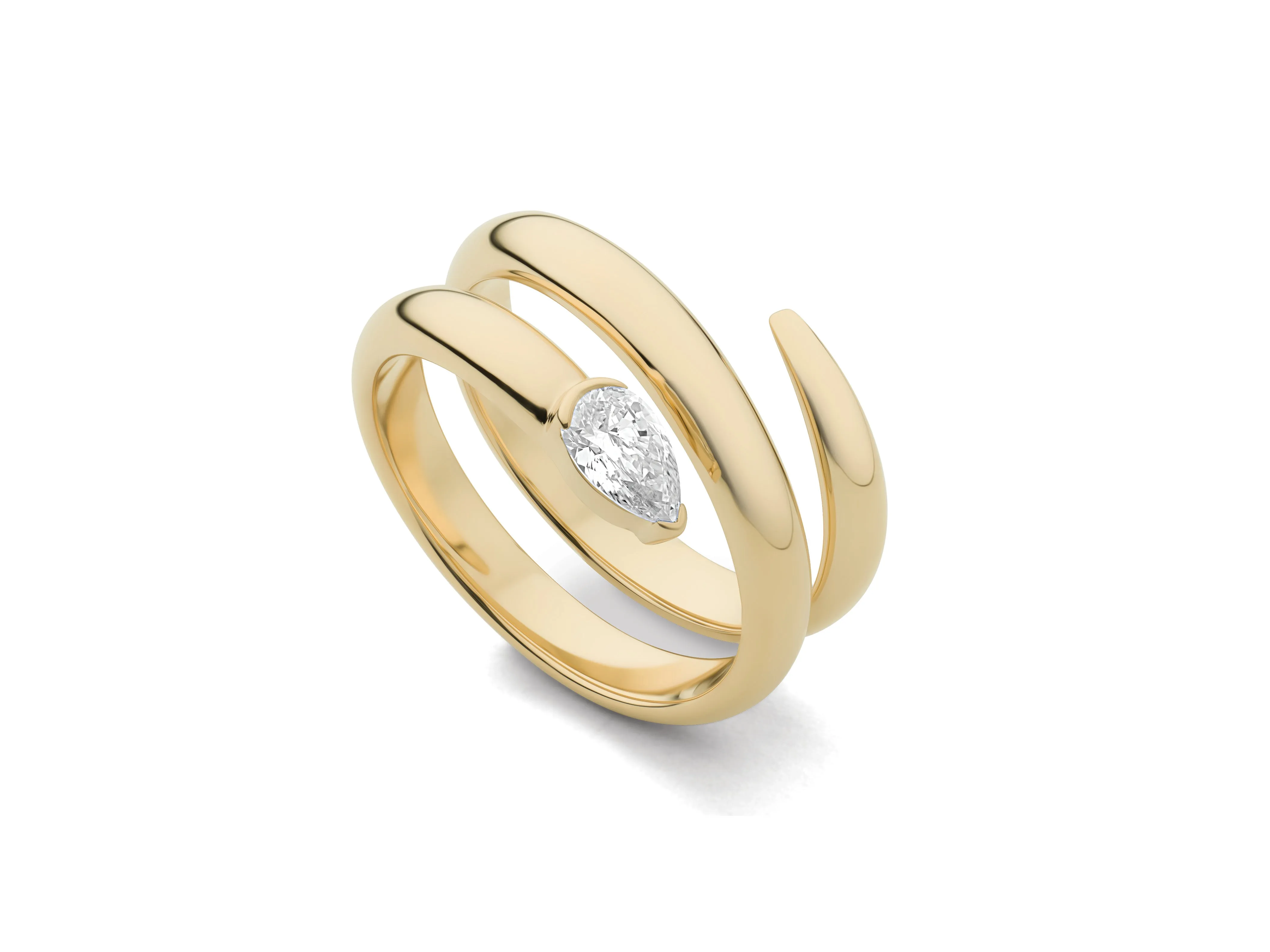Triple Wrap Tip to Tail Ring