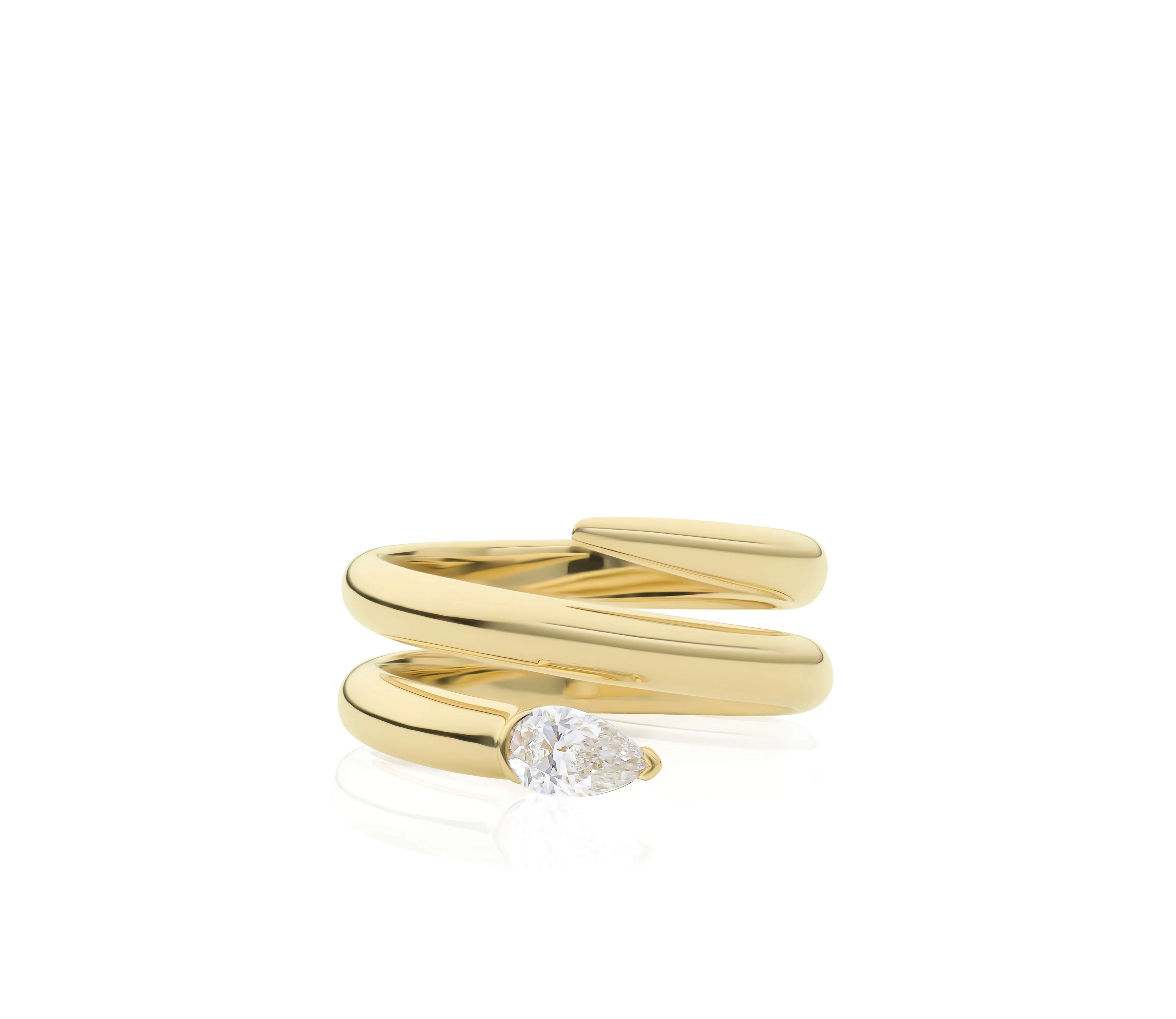 Triple Wrap Tip to Tail Ring