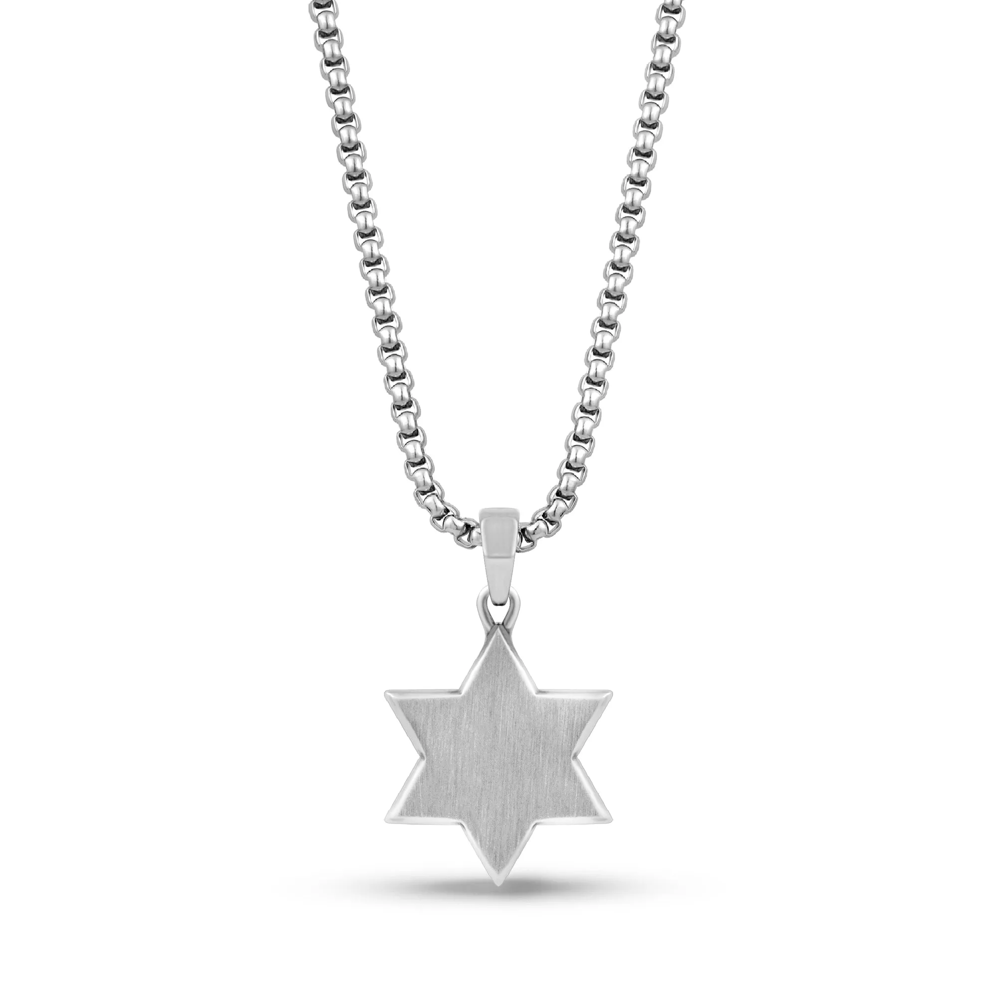 Two Tone Star of David Pendant