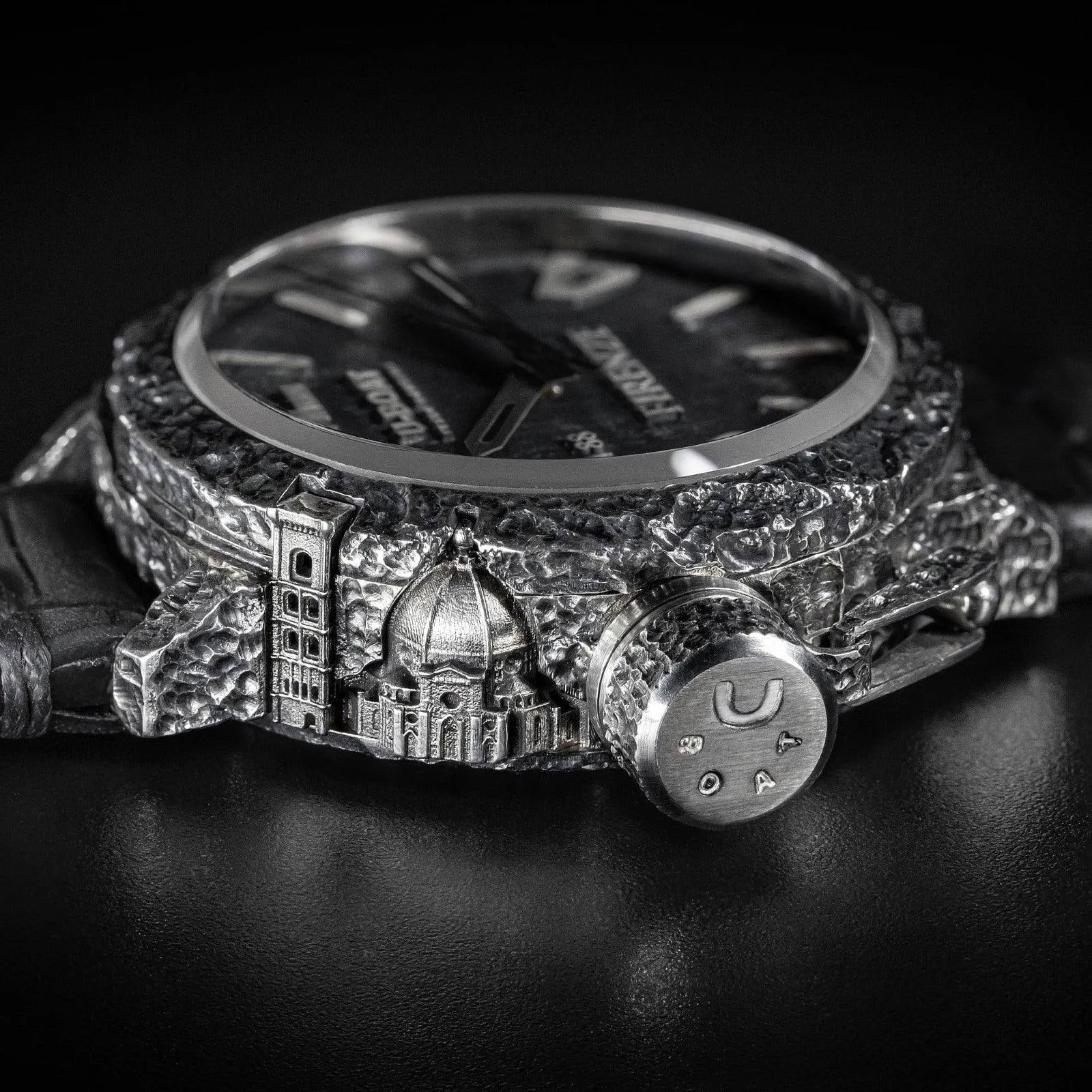 U-Boat Firenze Silver Limited Edition watch 88 specimens 45mm Automatic Silver Diamond Silver 925 Florence Silver