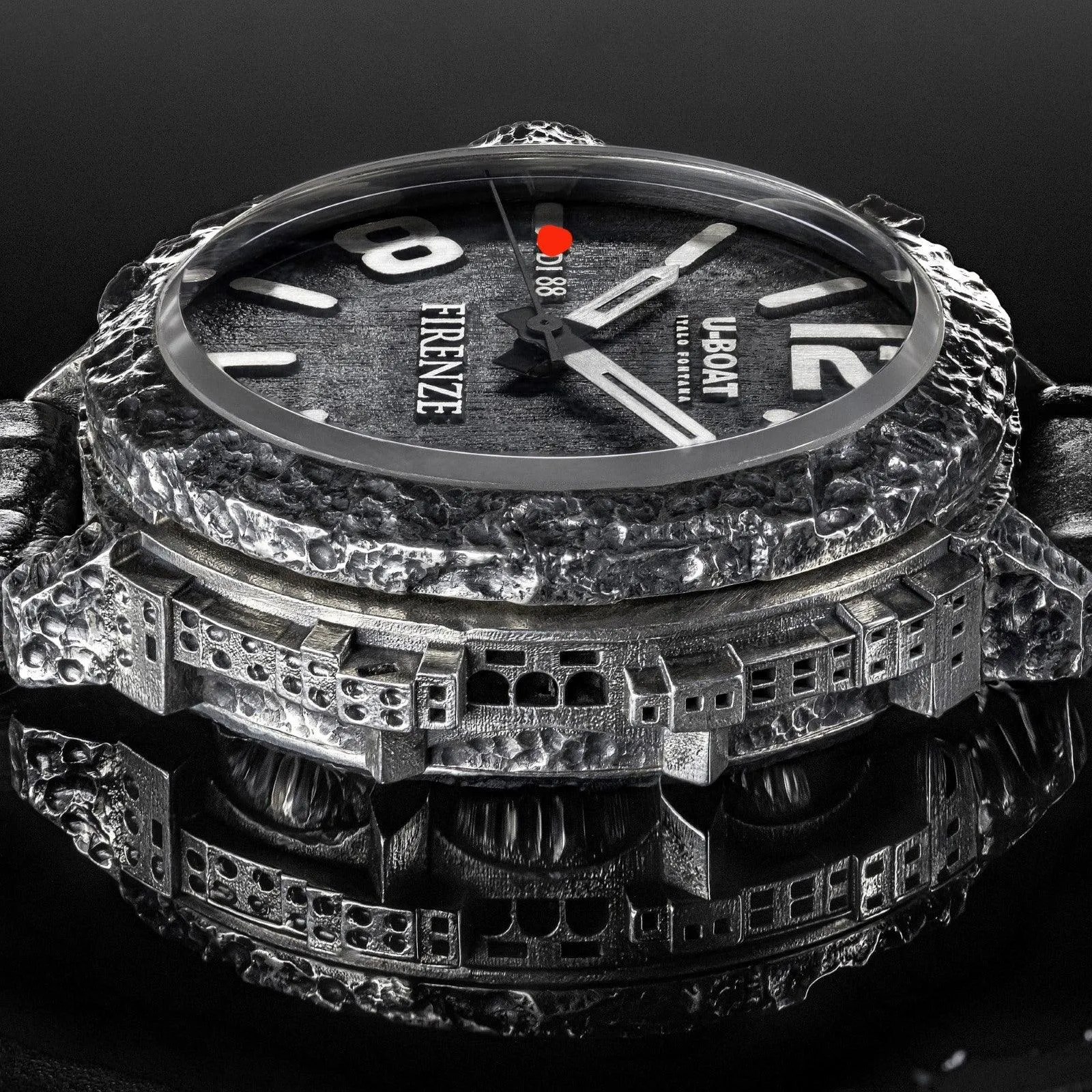 U-Boat Firenze Silver Limited Edition watch 88 specimens 45mm Automatic Silver Diamond Silver 925 Florence Silver