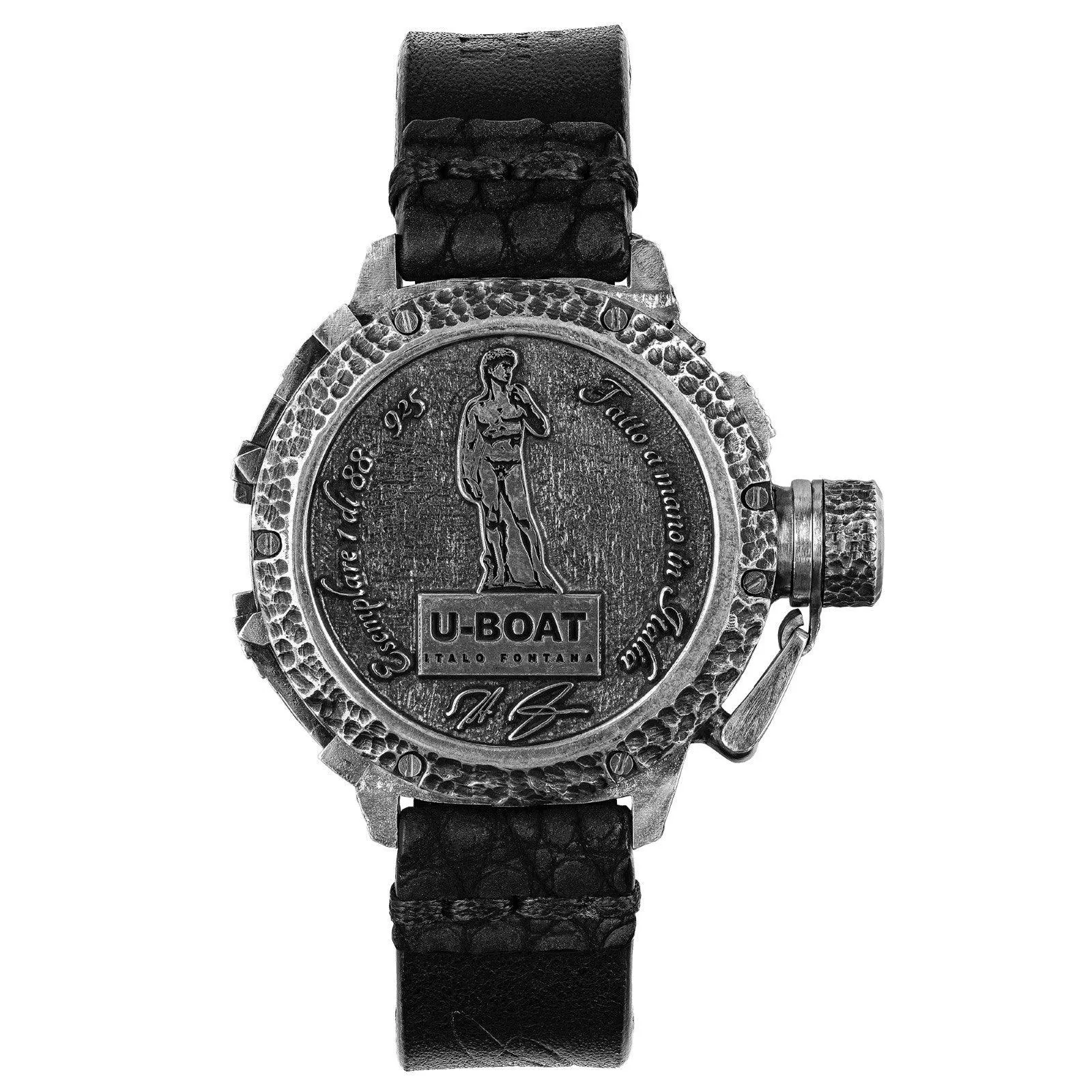 U-Boat Firenze Silver Limited Edition watch 88 specimens 45mm Automatic Silver Diamond Silver 925 Florence Silver