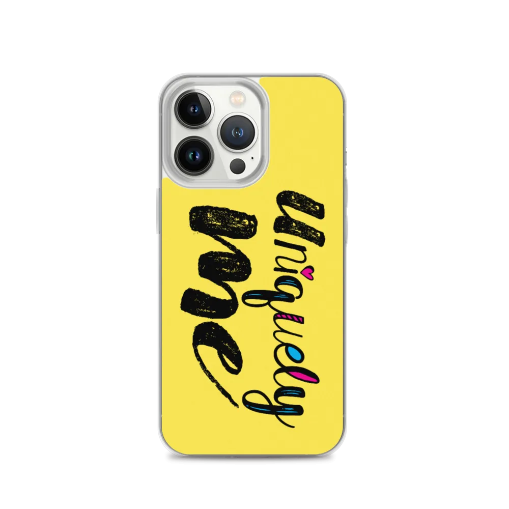 Uniquely Me (iPhone Case)