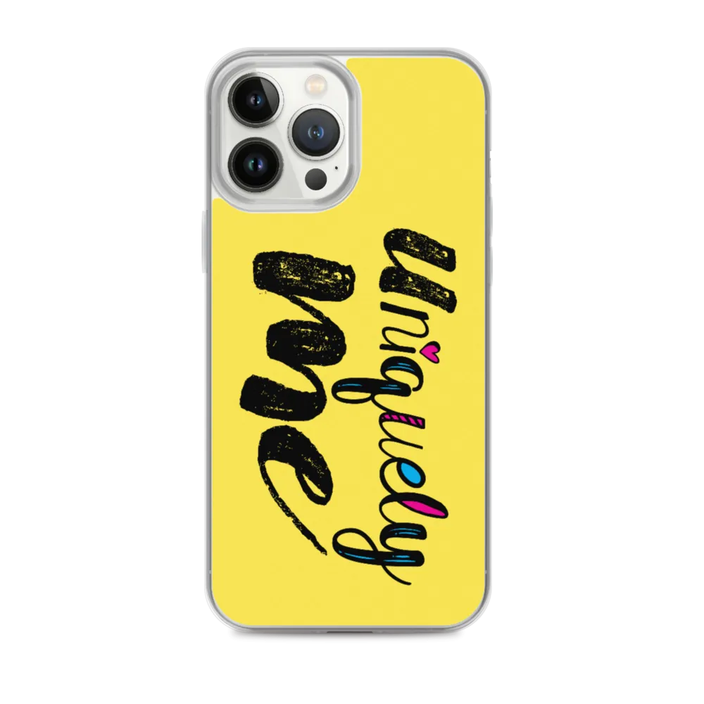 Uniquely Me (iPhone Case)