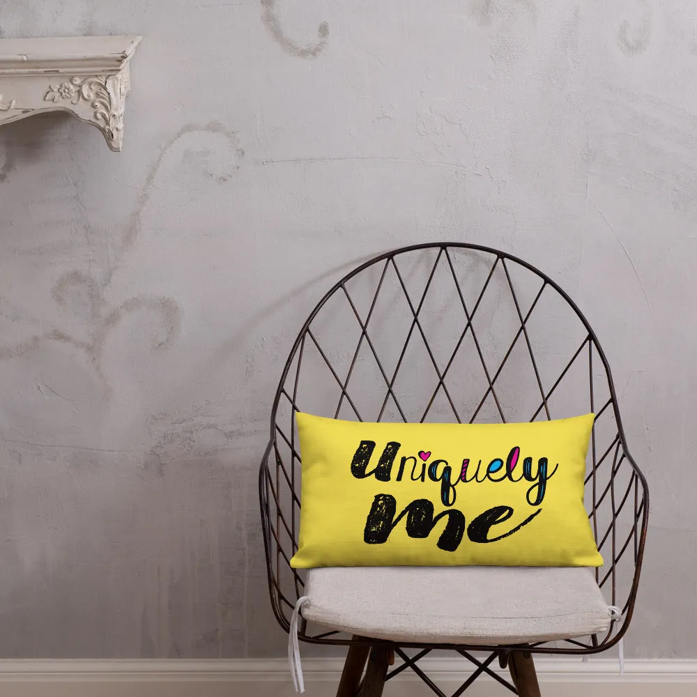 Uniquely Me (Pillow) 20x12 or 18x18