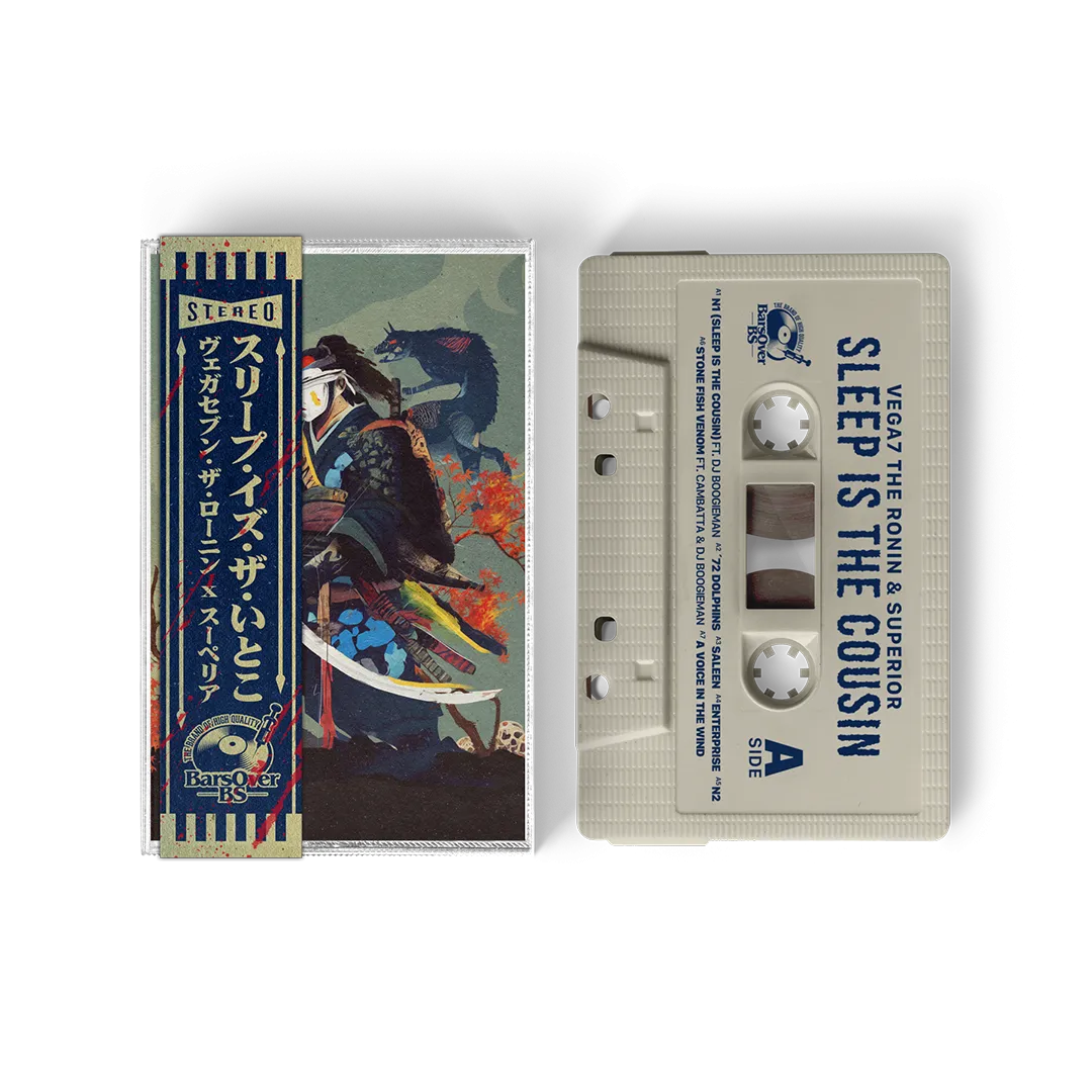 Vega7 The Ronin x Superior - Sleep Is The Cousin (Cassette Tape With Obi Strip)