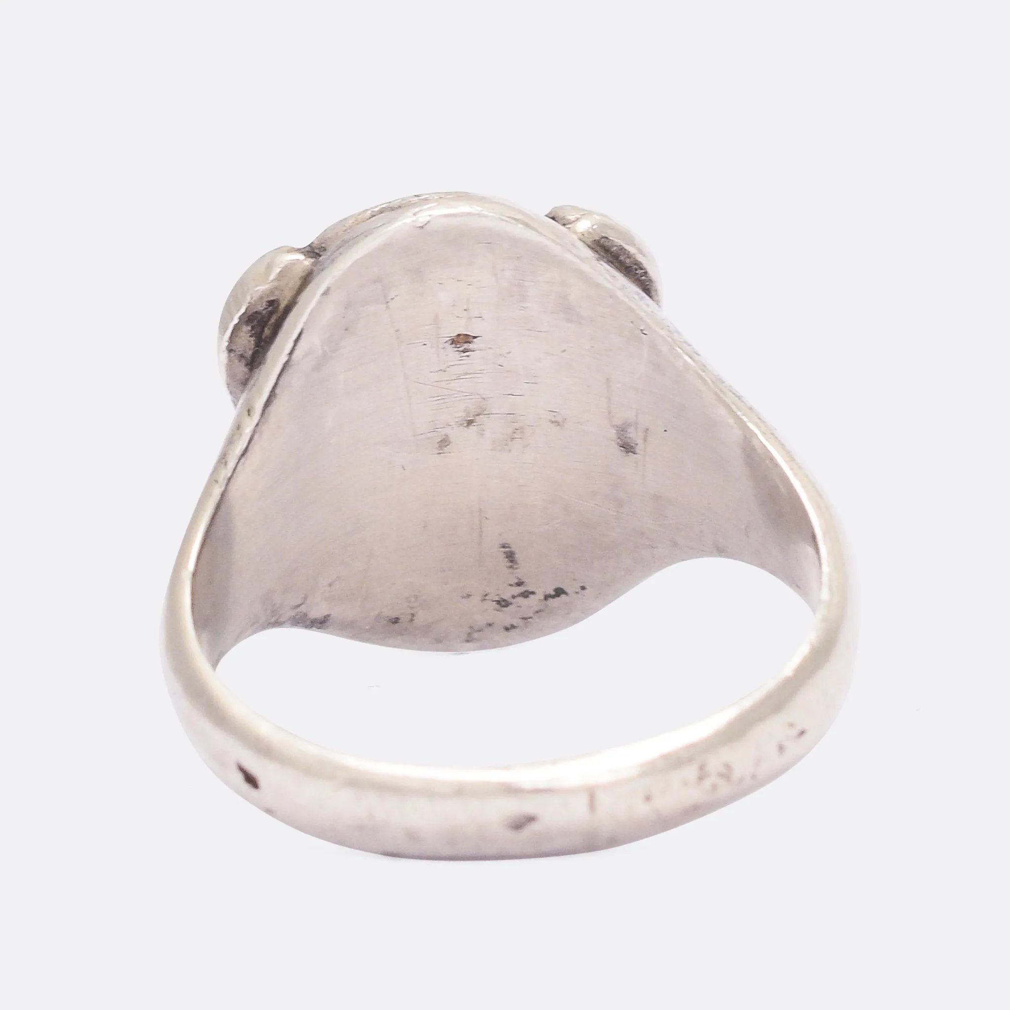 Victorian Garnet Eye Monkey Face Ring