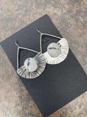 White Buffalo Sunbasket Earrings