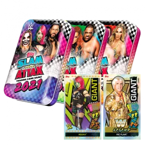 WWE Slam Attax 2021 Mini Collectors Tin