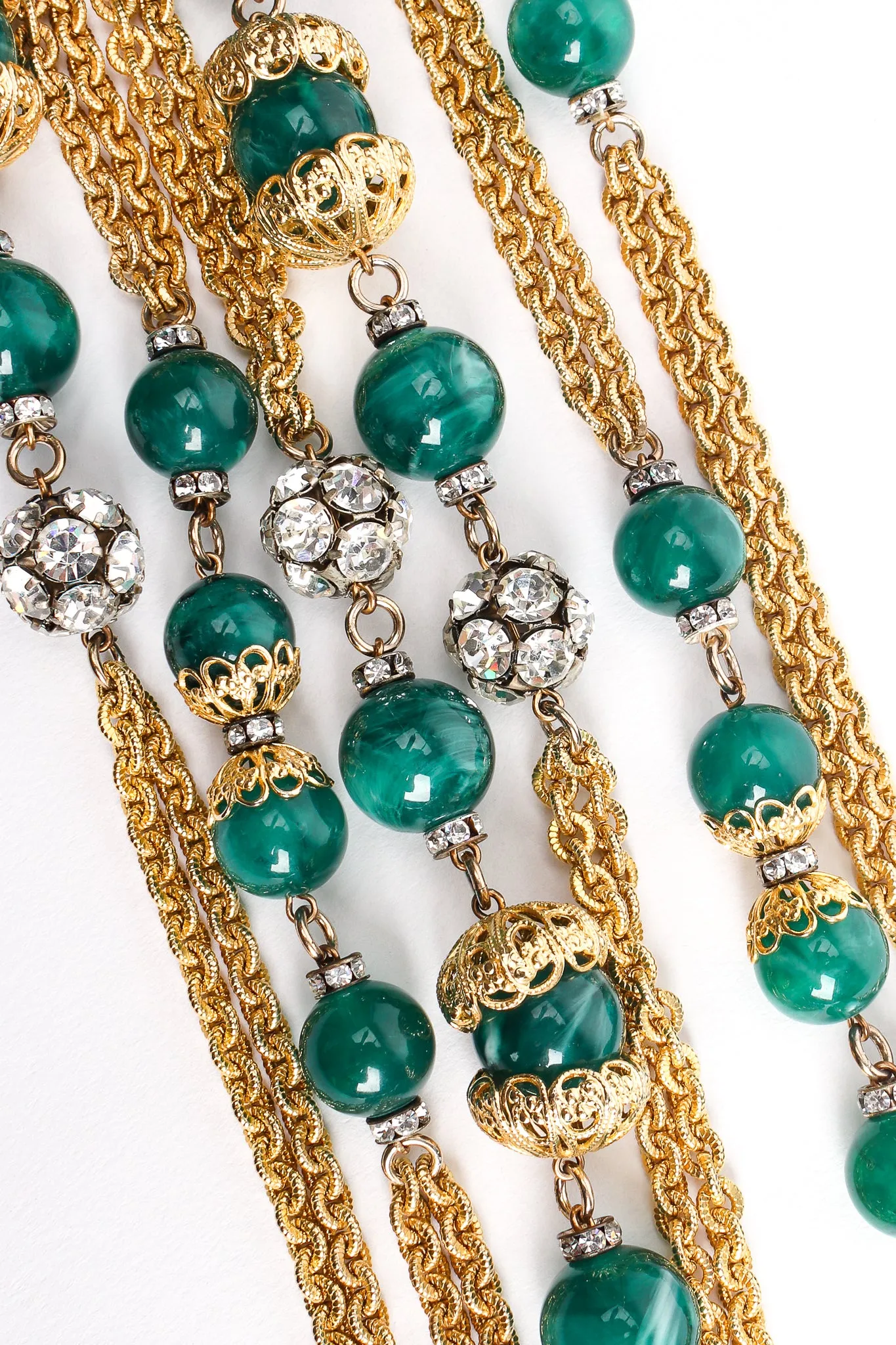 XL Bead Chain Layering Necklace