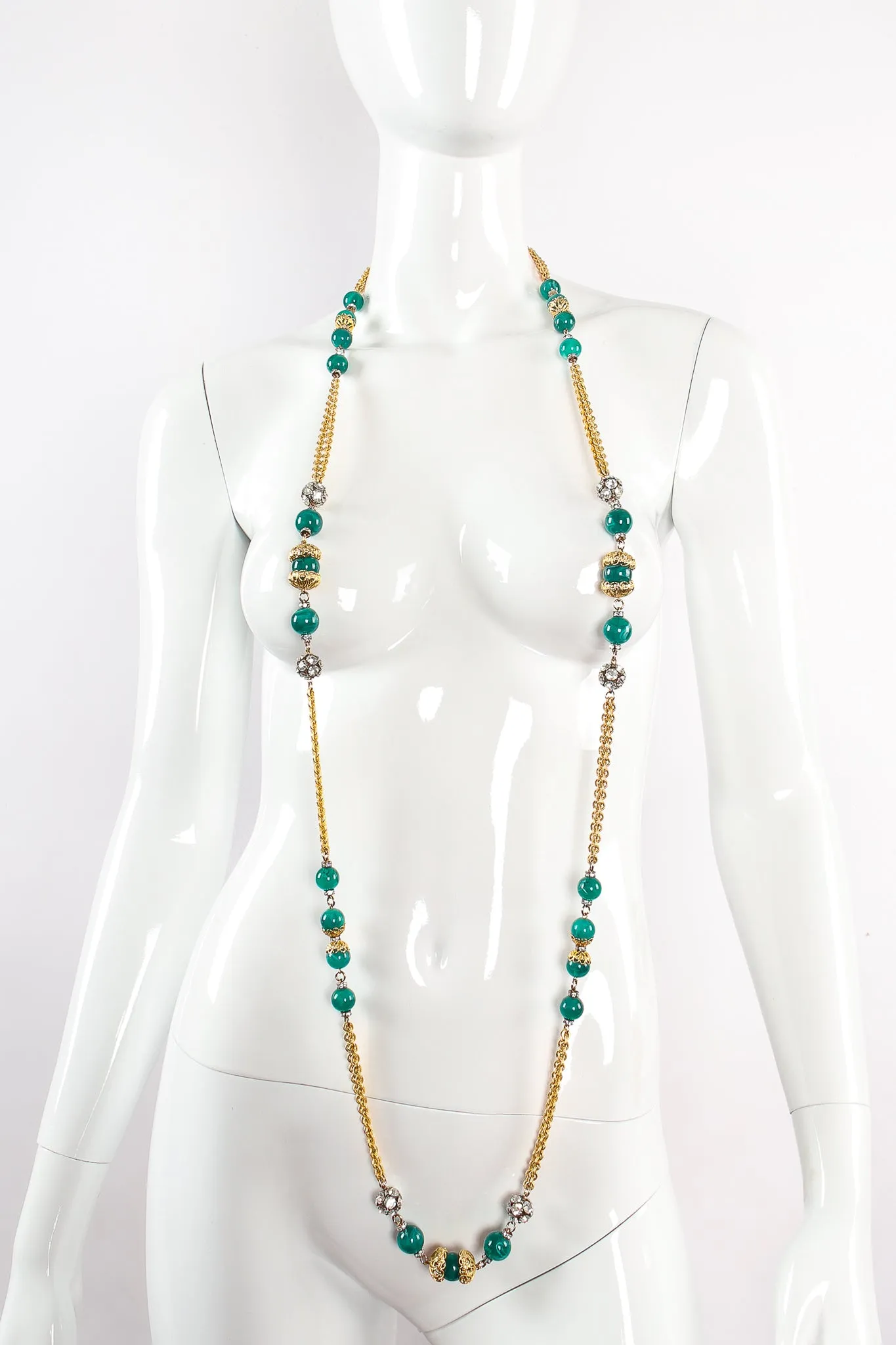 XL Bead Chain Layering Necklace