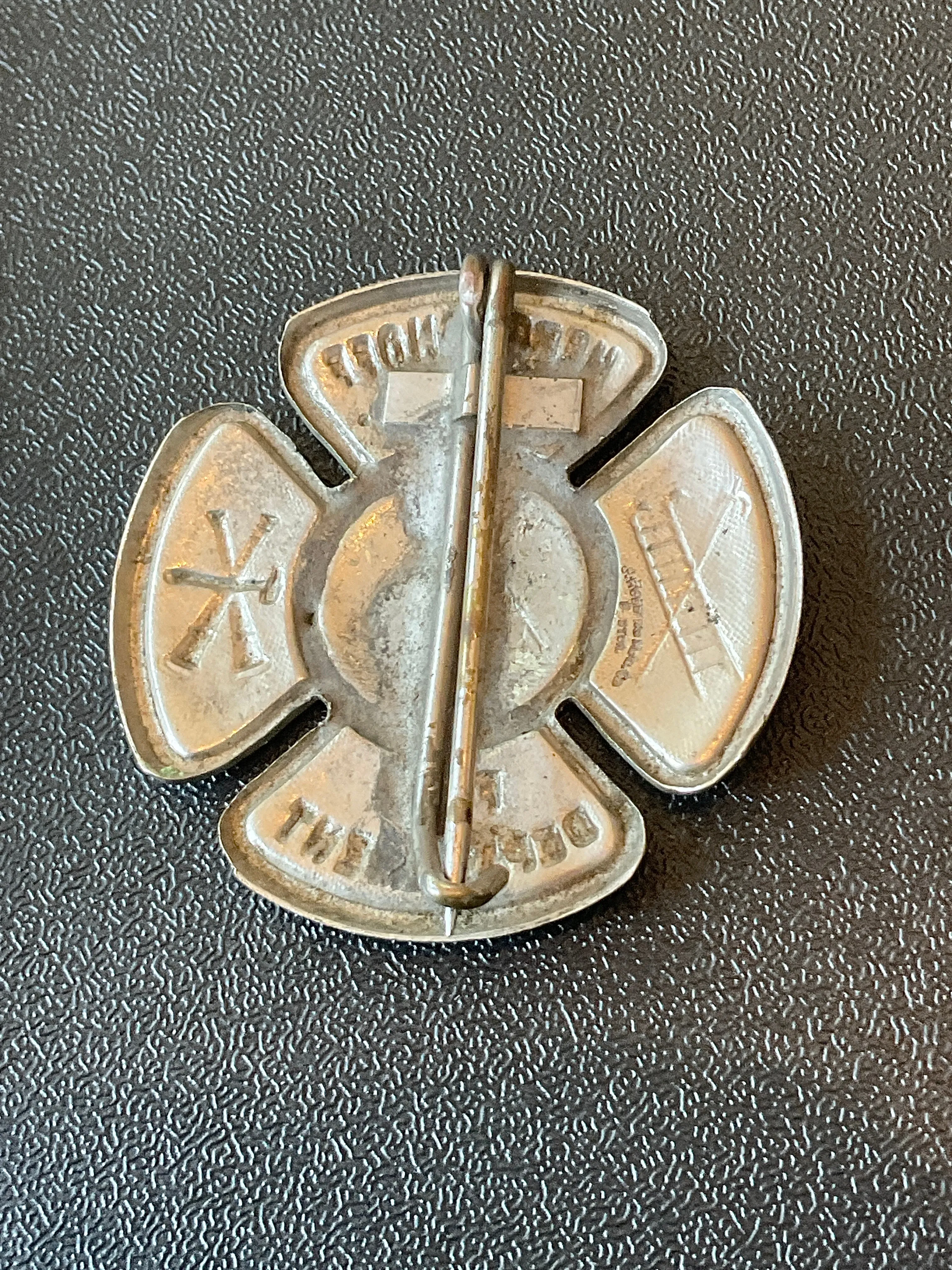 Yachts By Herreshoff Designers And Builders Of Sailing and Power Craft Book circa 1934 with very rare Herreshoff Mfg. Co. Fire Department Badge